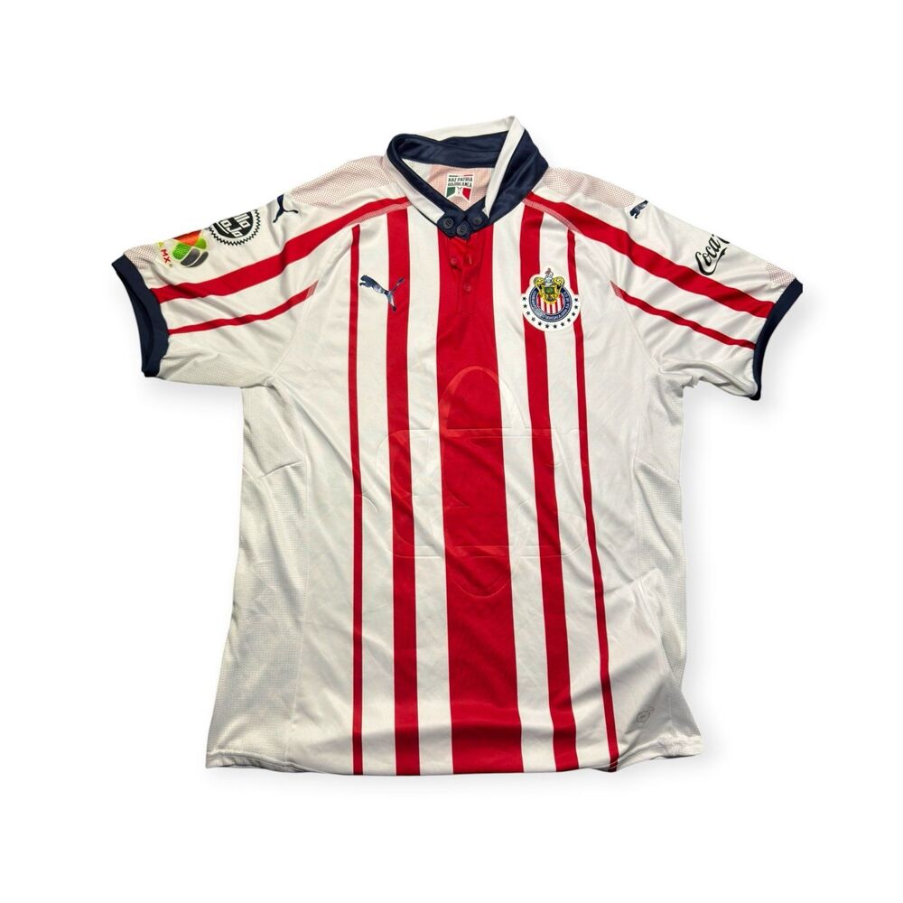 PUMA Chivas De Guadalajara Soccer Jersey Size Mens Large XL 2019-2020